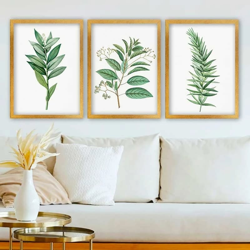 Pikturë dekorative me kornizë (3 copë), Wallity, 3AC_501923_3545