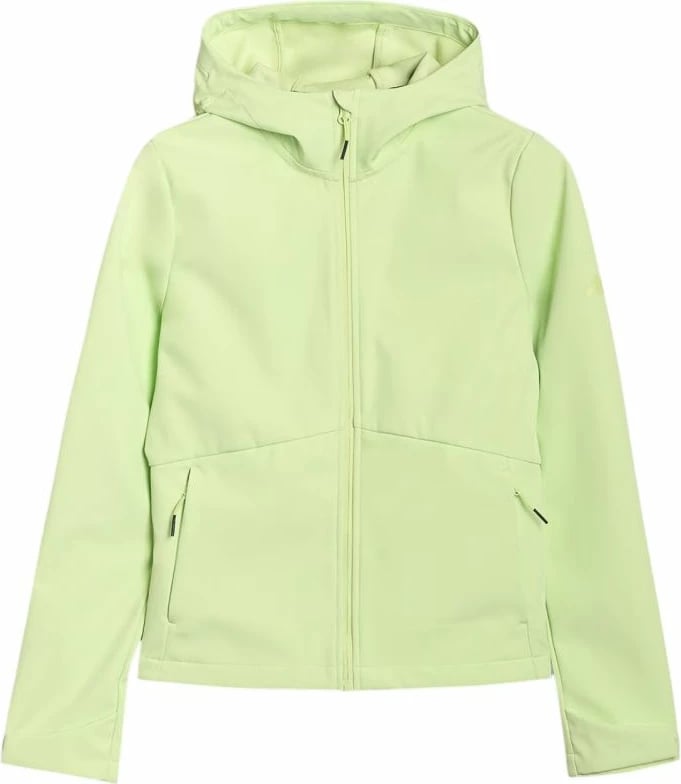Jakne softshell për femra 4F, e gjelbër