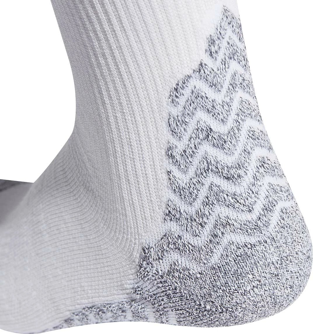 Çorape futbolli adidas, unisex, të bardha