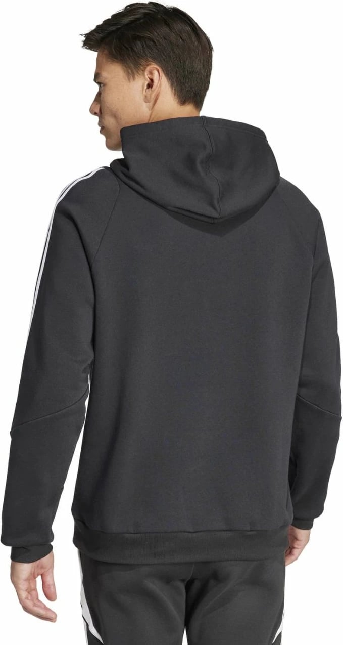 Duks me kapuç për meshkuj adidas, i zi