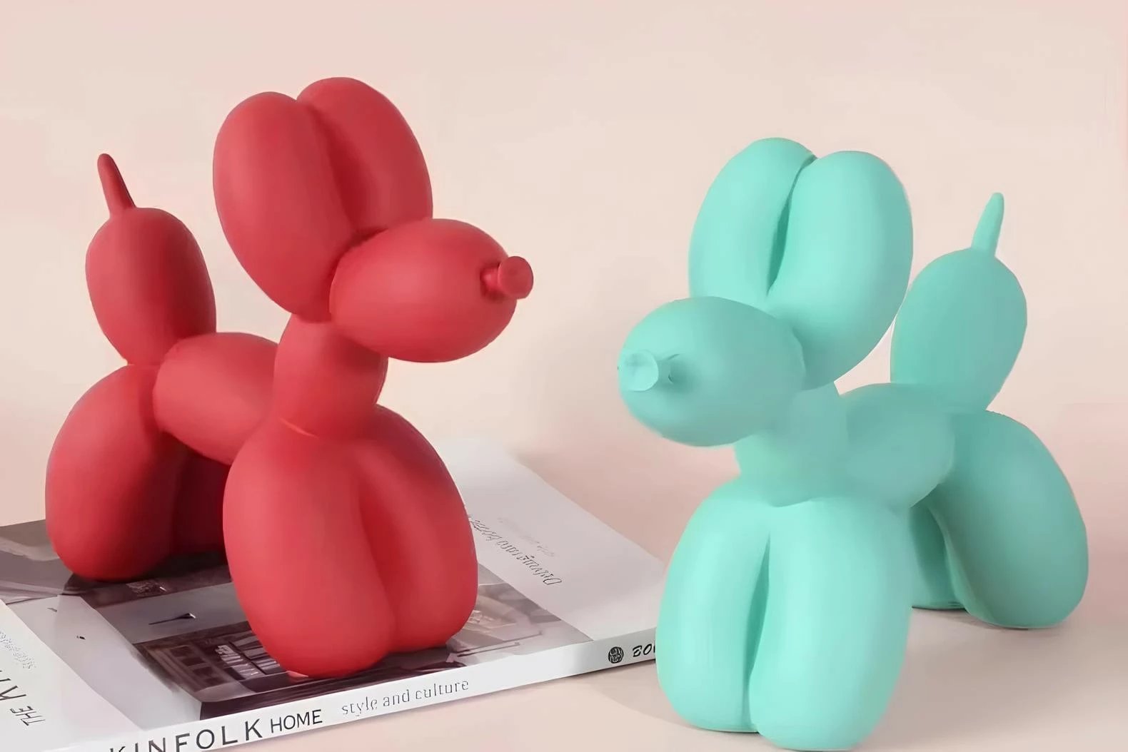 Set dekorativ objektesh (2 copë), Evila Originals, CY0420 Set dekorativ objektesh (2 copë), Evila Originals, CY0420