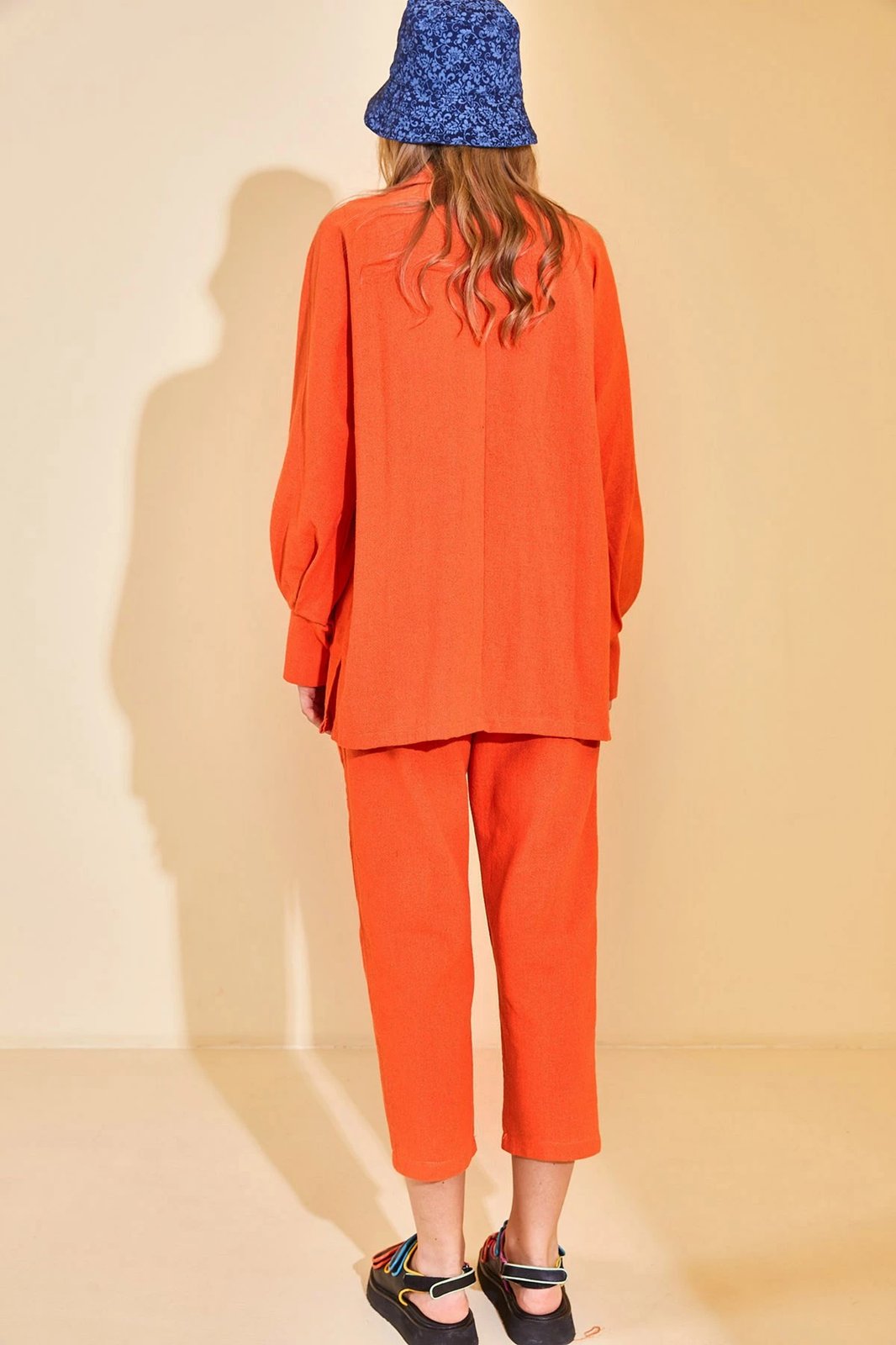 Kostum pantallonash Jumeon, portokalli, 12872