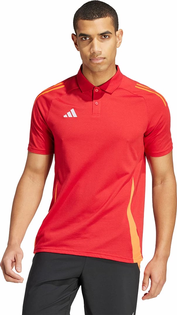 Maicë polo për meshkuj adidas, e kuqe