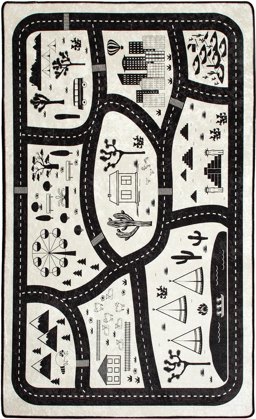 Qilim (100 x 160) Conceptum Hypnose, Black City