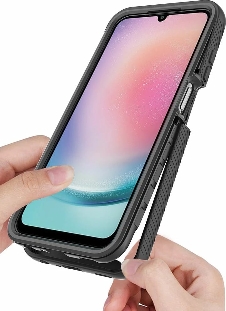 Mbështjellës Tech-Protect Defense360 për Samsung Galaxy A25 5G, zi