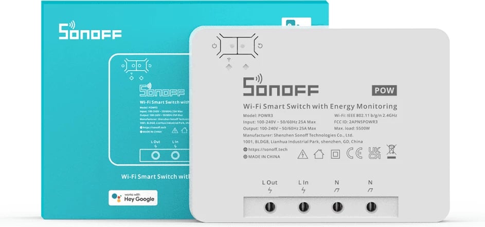 Ndërprerës SONOFF POWR3