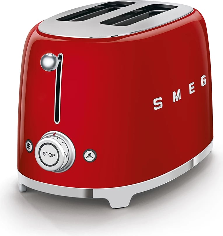 Thekëse buke SMEG TSF01RDEU, e kuqe