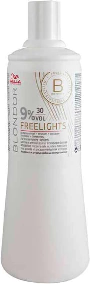 Oksidues për flokë Wella Blondor Freelights Developer 9%, 1000ml
