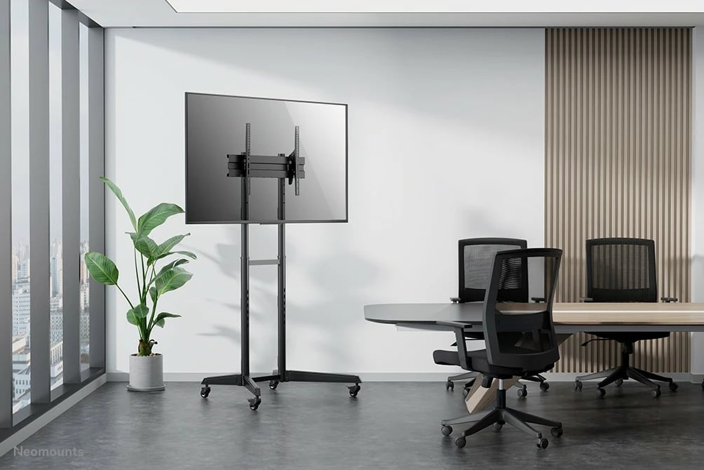 Qëndrim mobil për TV Newstar Neomounts FL50-540BL1, deri 70 inç, rregullim lartësie, ngjyrë e zezë