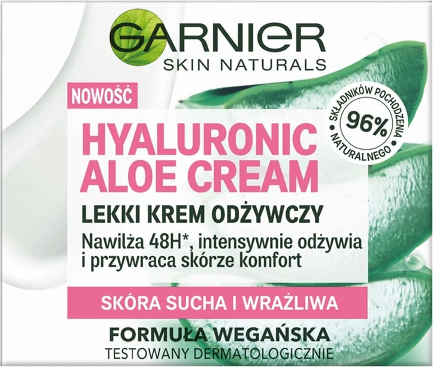 Krem fytyre Garnier Hyaluronic Aloe Cream për femra 50ml