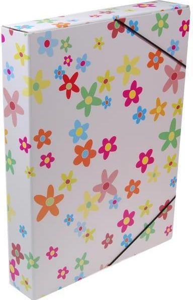 Kuti dekorative NEXT me lule, H33.5x25x5cm