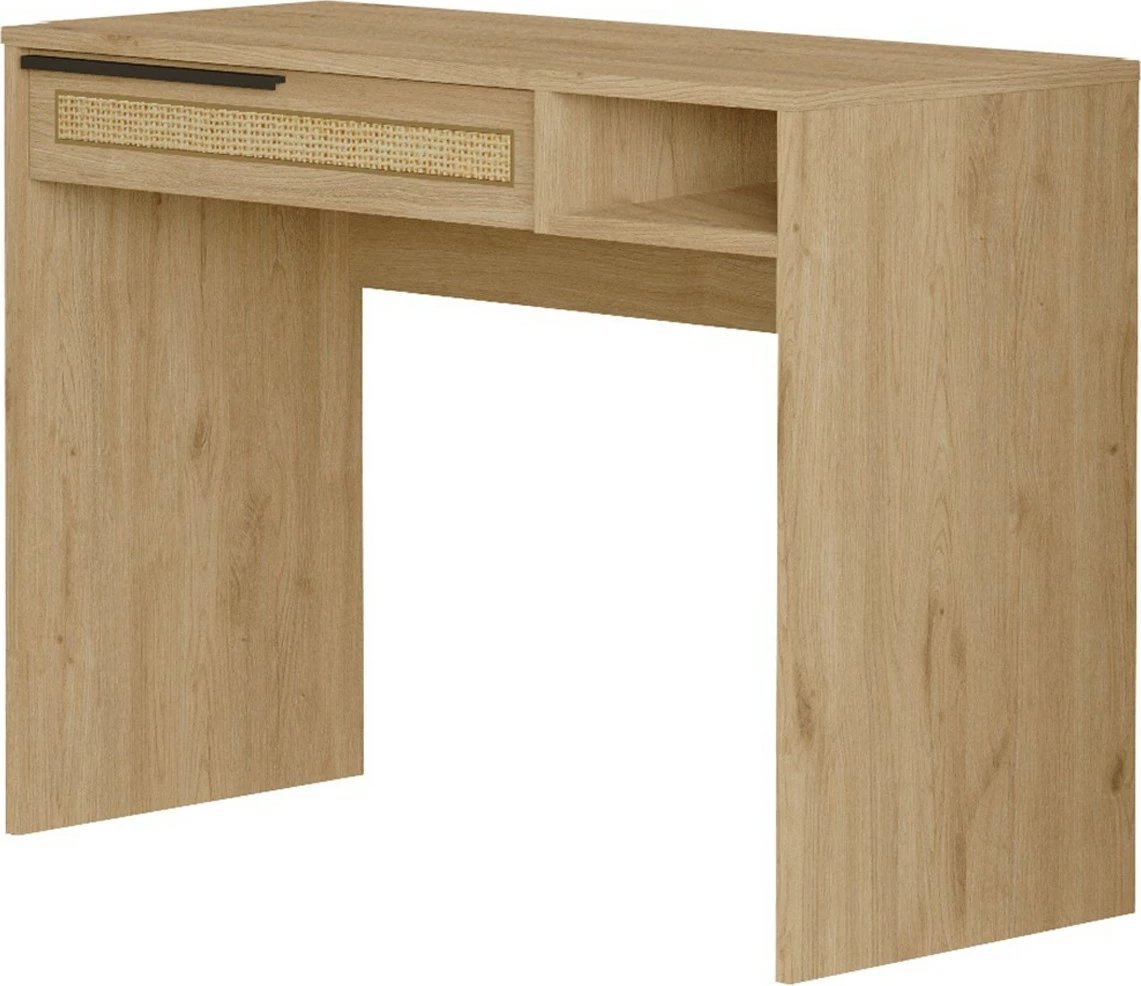 Tavolinë grimi Skye Decor, ngjyrë arre dhe lis, On18-Su