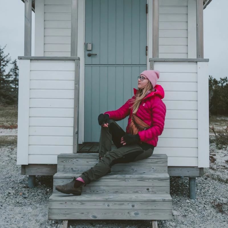 Kapelë dimri Offlander, rozë