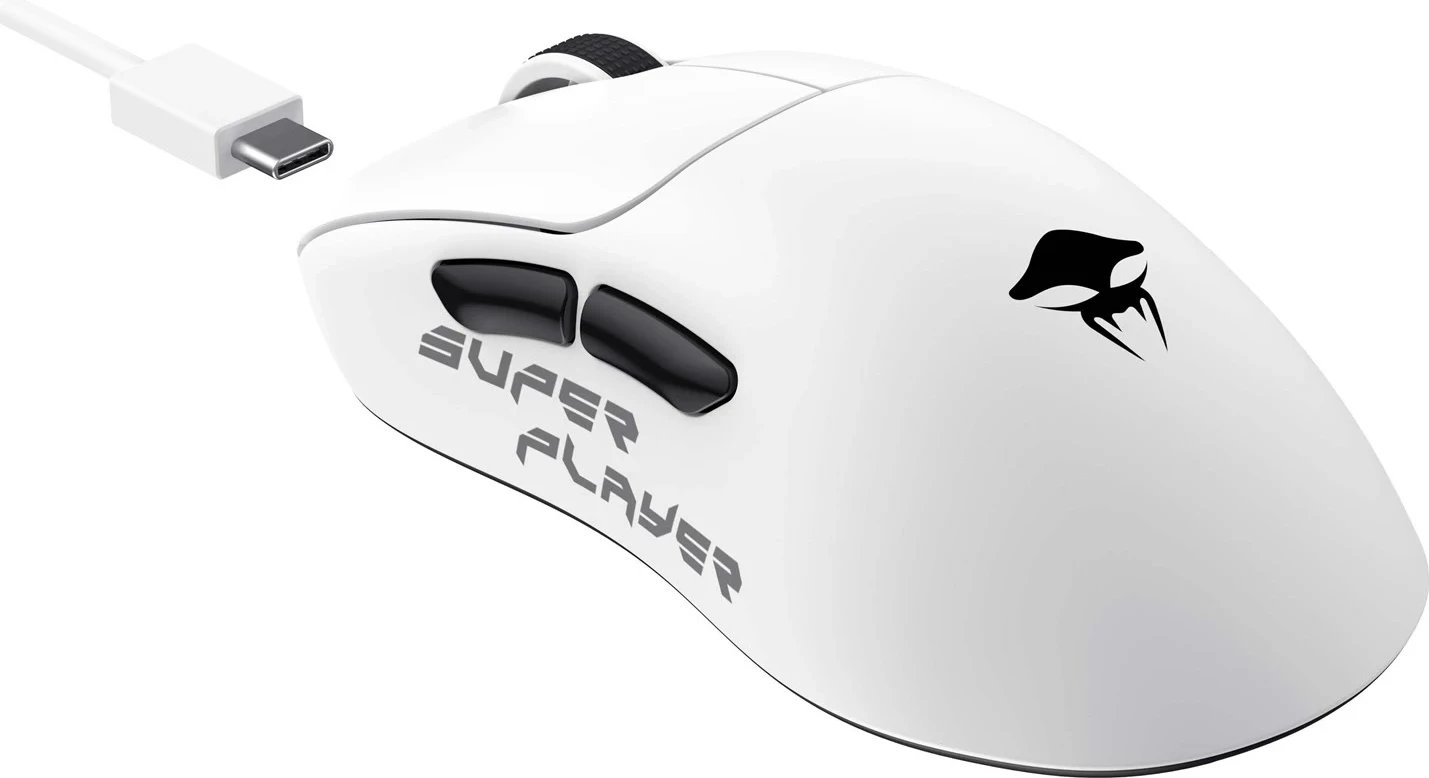 Maus gaming HAVIT StarBlaze-1, me ose pa kabllo, 26000 DPI, i bardhë dhe i zi