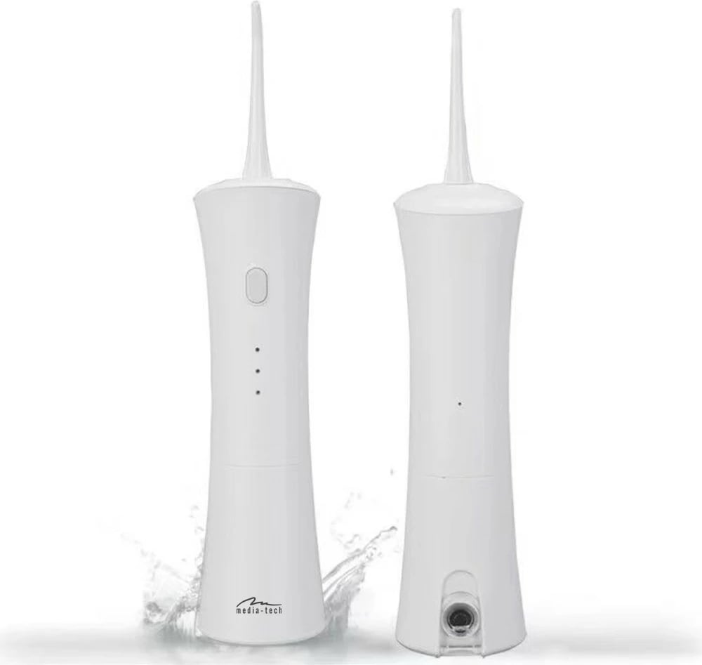 Irigator dentar portativ Media-Tech MT6528, i bardhë