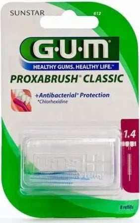 Furça ndërdhëmbësh për dhëmbë GUM Proxabrush Classic, 6 copë