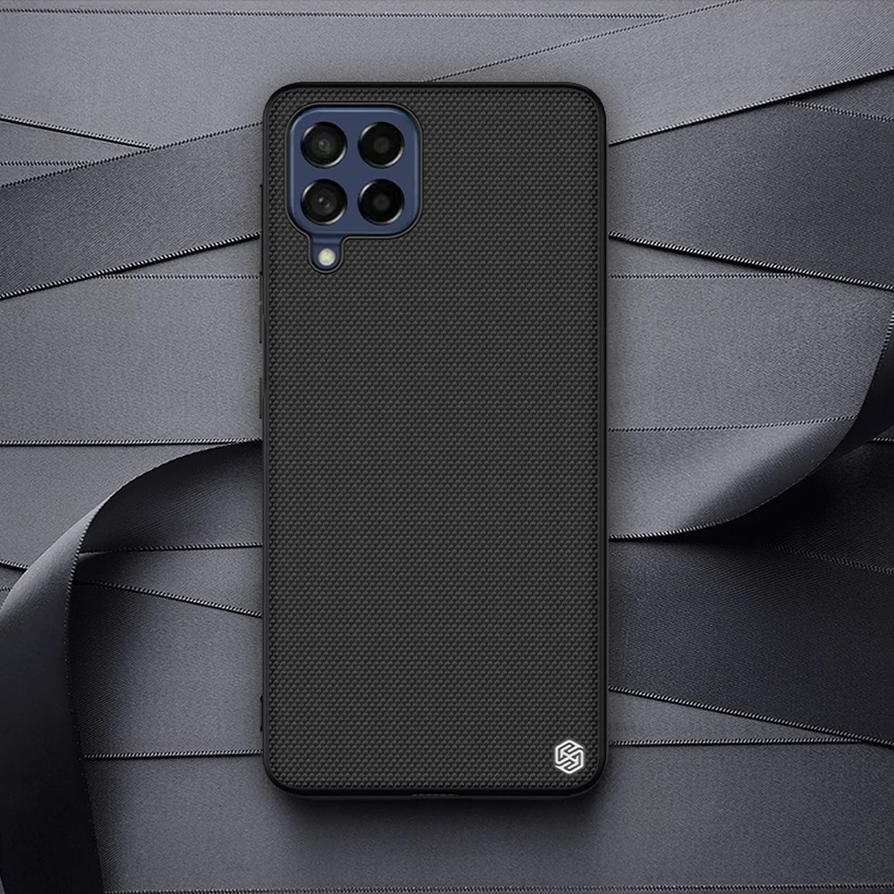 Mbështjellës Nillkin Textured Case për Samsung Galaxy M53 5G, i zi