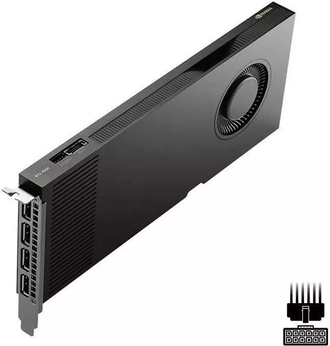 Kartë grafike PNY NVIDIA RTX 4000, 20 GB