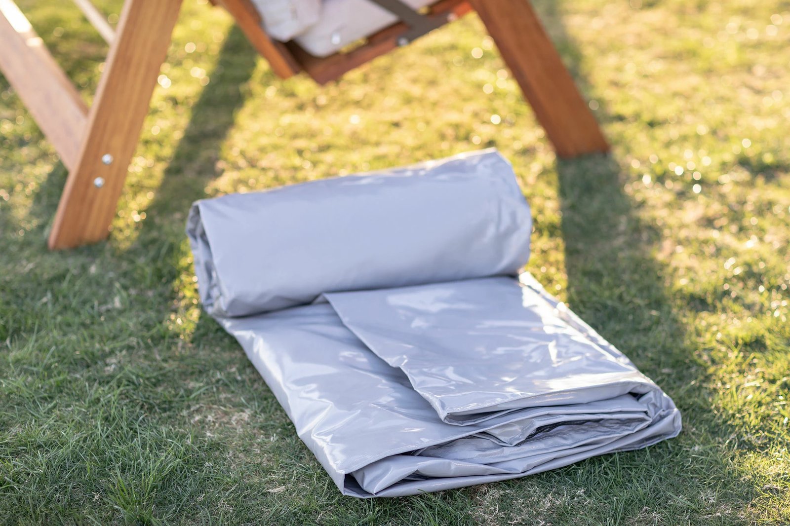 Mbulesë PVC për kopsht, ngjyrë gri, Skye Decor, Paris