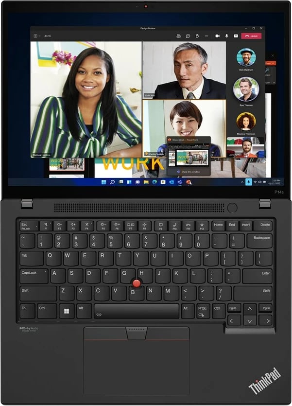 Laptop Lenovo ThinkPad P14s Gen 4 i7 1370P 64GB 1TBSSD RTX A500 Villi black