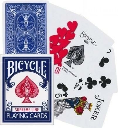 Letra loje Bicycle Supreme Line, set, e kuqe dhe e kaltër