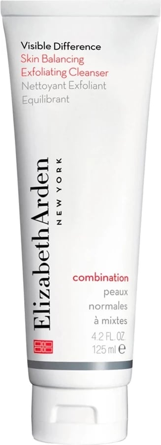 Shkumë pastruese për fytyrë për femra Elizabeth Arden Visible Difference, 125ml