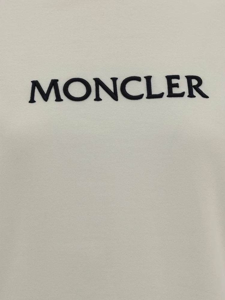 Duks femra Moncler, krem