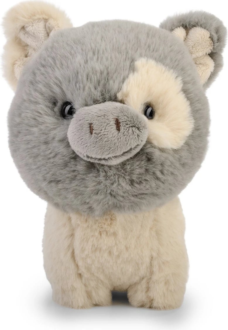 Lodër pelushi Daffi TEDDY PETS derrkuc, 18 cm, bezhë/gri