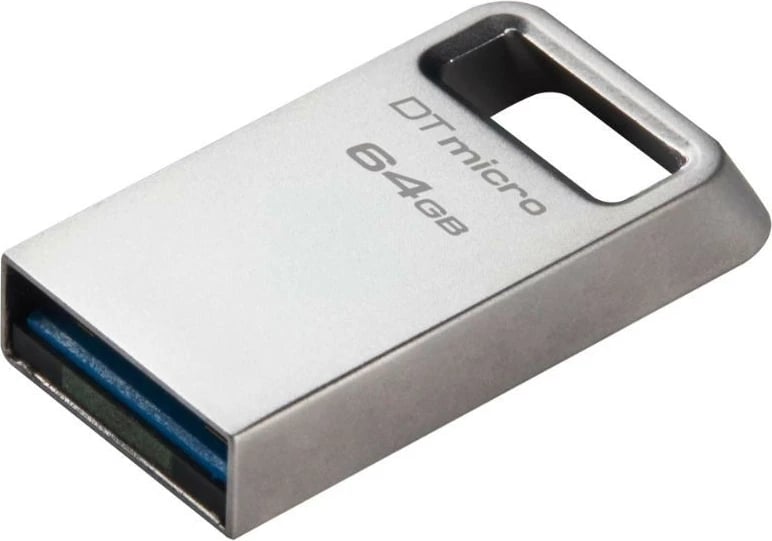 Pendrive Kingston DataTraveler Micro G2 64GB, USB 3.2 Gen1, Argjend