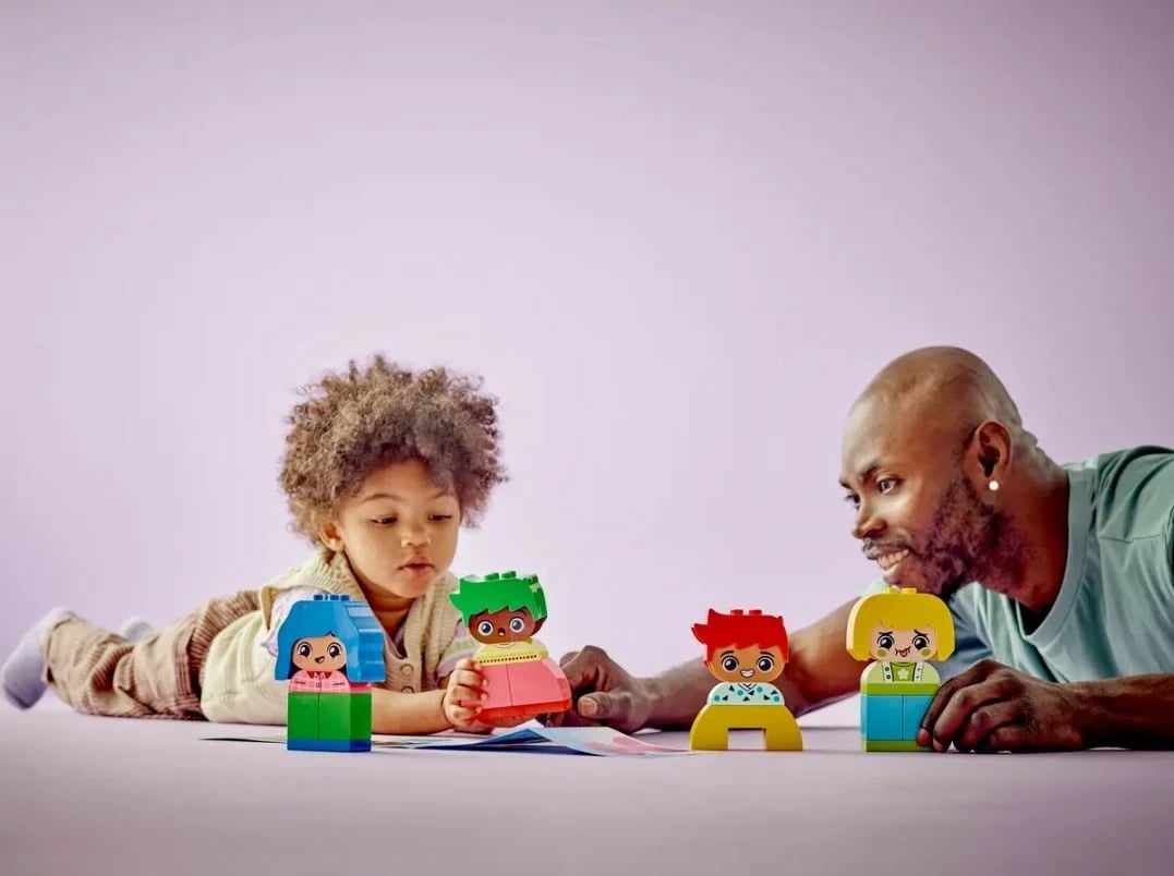 Set lodrash LEGO DUPLO 10415 My Feelings and Emotions, plastikë, 23 pjesë, shumëngjyrëshe