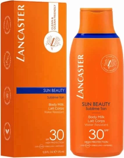 Qumësht trupi për diell Lancaster Sun Beauty Sublime Tan SPF30 unisex 175ml