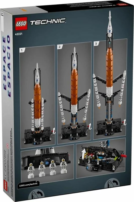 Lego Technic raketë NASA Artemis, fëmijë