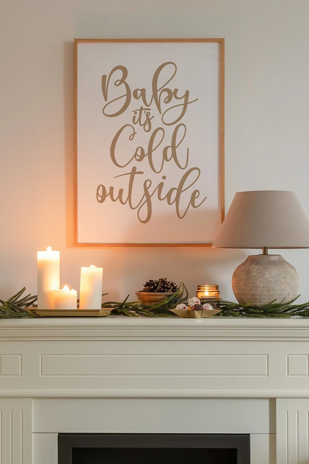 Pikturë dekorative me kornizë, Wallity, Tekhamcerceve25, shumëngjyrëshe, 33x48cm