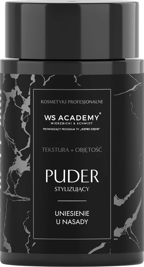 Pluhur teksturizues për flokë WS Academy për femra 10g