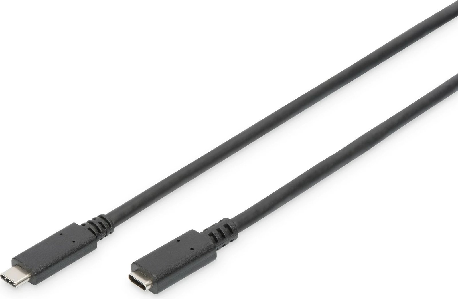 Kabëll zgjatës USB Type-C Digitus, 1.5m, USB 2.0, i zi Kabëll zgjatës USB Type-C Digitus, 1.5m, USB 2.0, i zi