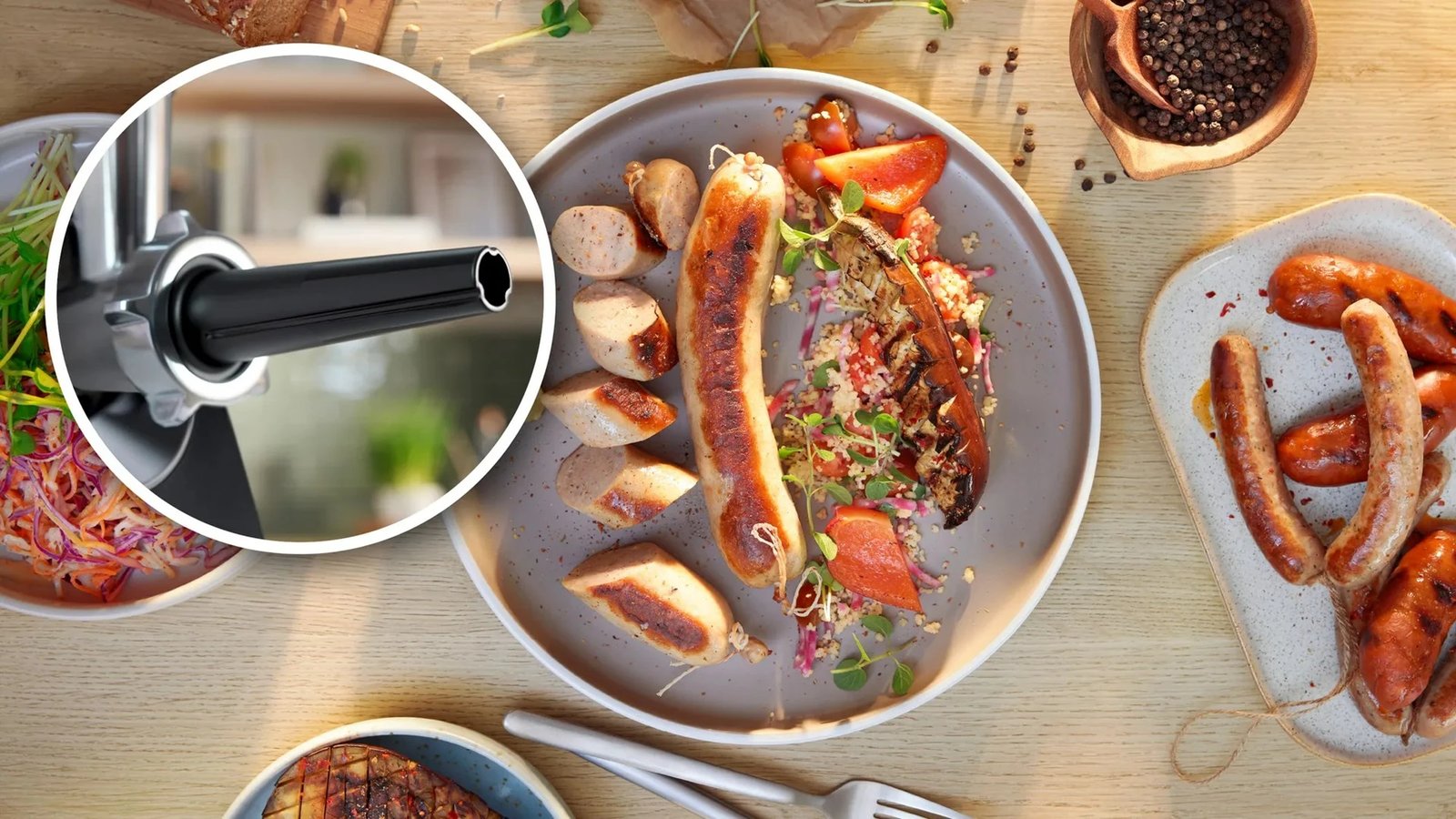 Mulli elektrik BOSCH Serie 4 MFWS450B, 500 W, i zi, me aksesorë