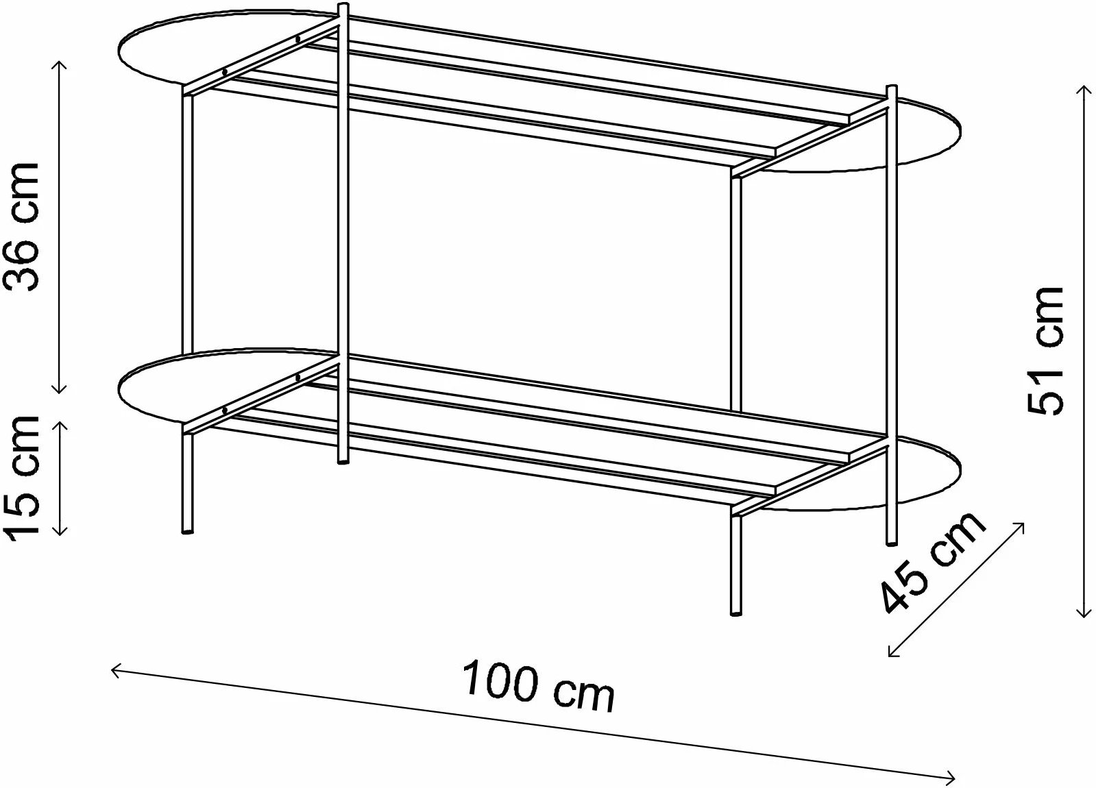 Tavolinë kafeje, ngjyrë taupe, Skye Decor, SHB-014-B