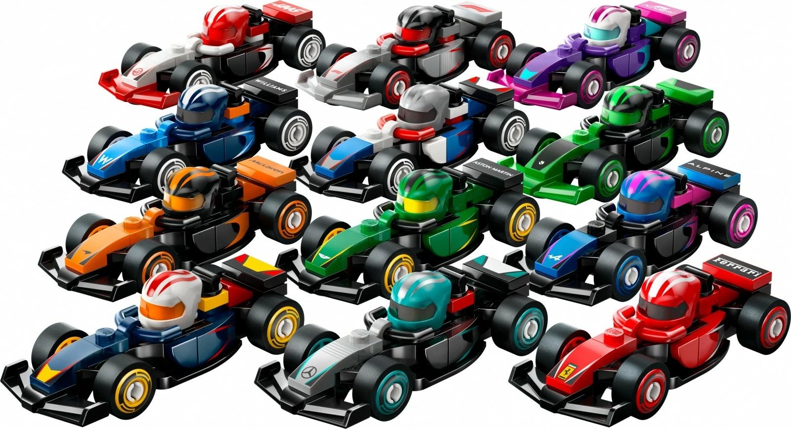 Set LEGO Collector's F1 Race Car 71049, 36 copë, plastikë, shumëngjyrëshe
