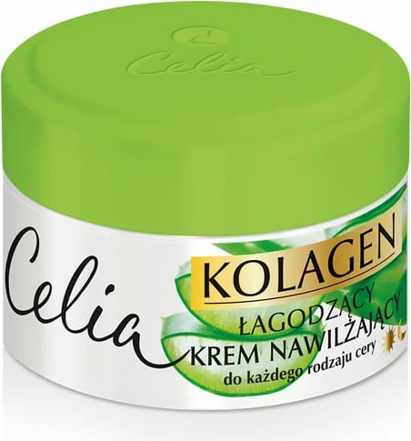 Krem fytyre për femra Celia Collagen Soothing Moisturizing me Aloe Vera 50ml