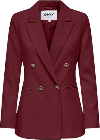 Jakne Only femra bordeaux