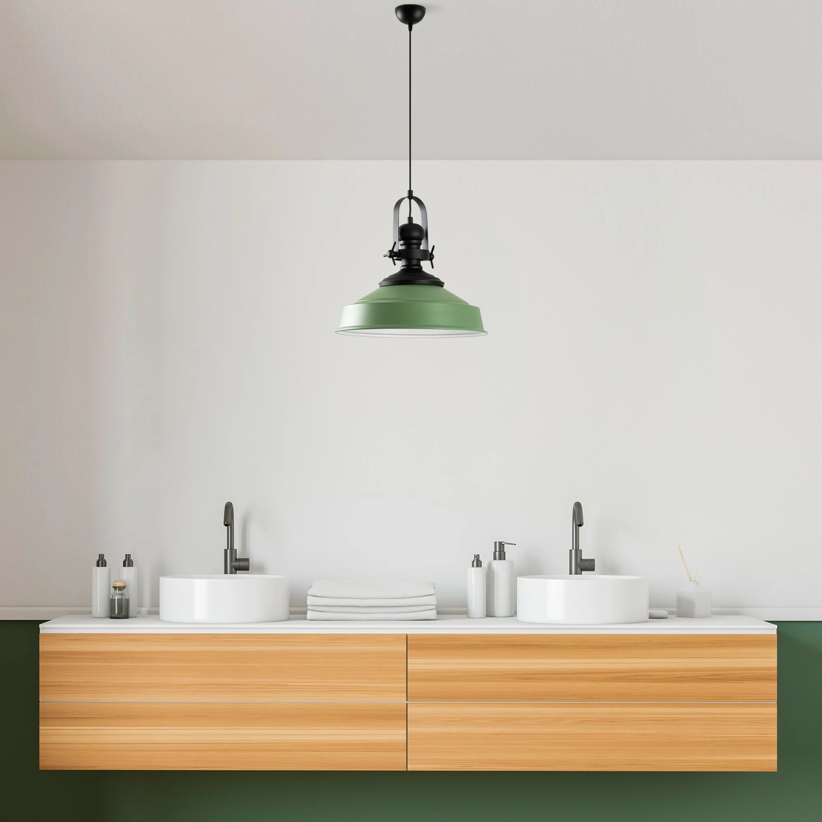 Llambë tavani Opviq, ngjyrë e gjelbër, Craft - 13981