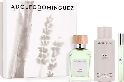 Set Eau de Toilette dhe Deodorant Adolfo Dominguez Agua Fresca 1993 unisex 120ml 150ml 10ml