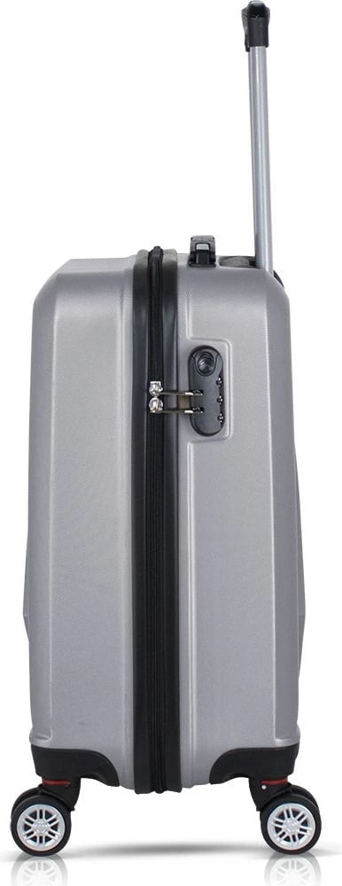 Valixhe udhëtimi Zoozie Bags, ngjyrë gri, 57x33x24cm, 37L