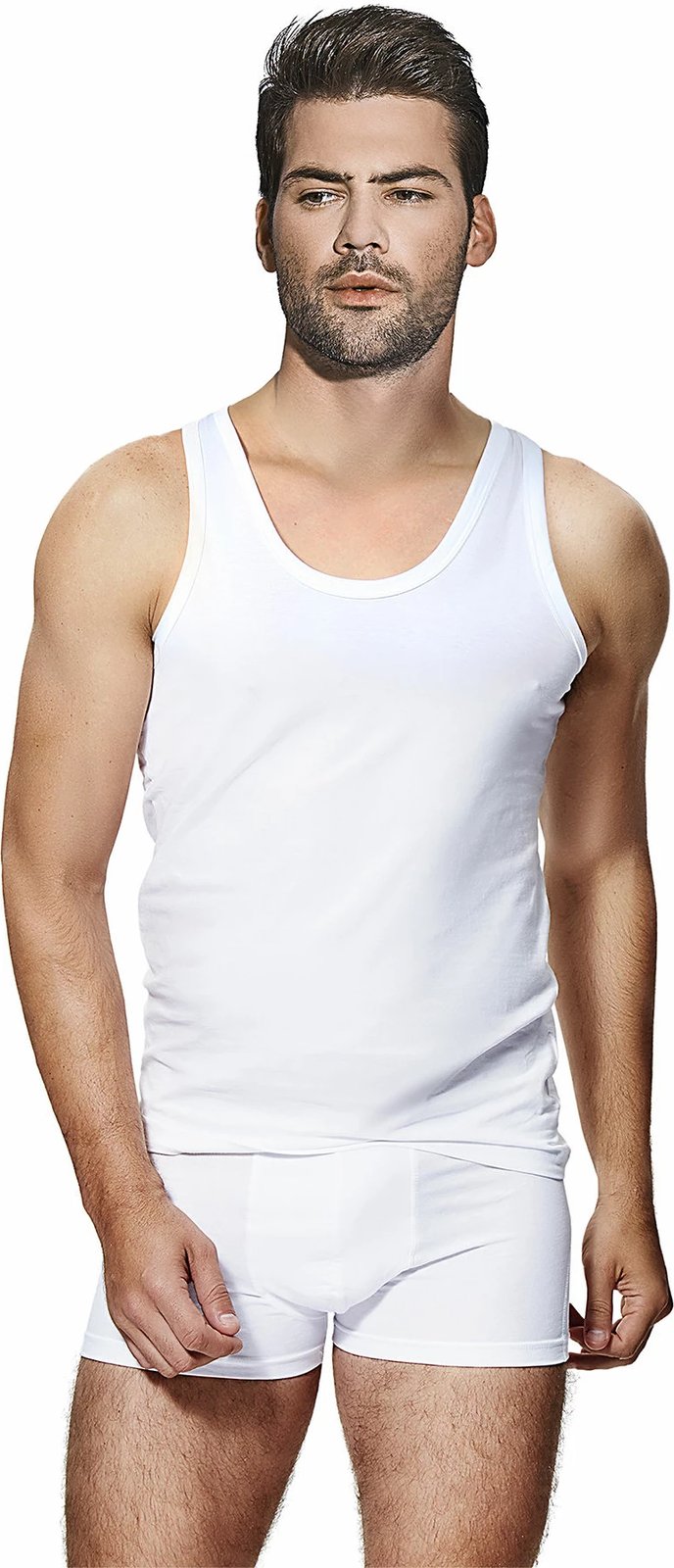 Fanellë e brendshme për meshkuj, Jumeon, 001-00K101, e bardhë