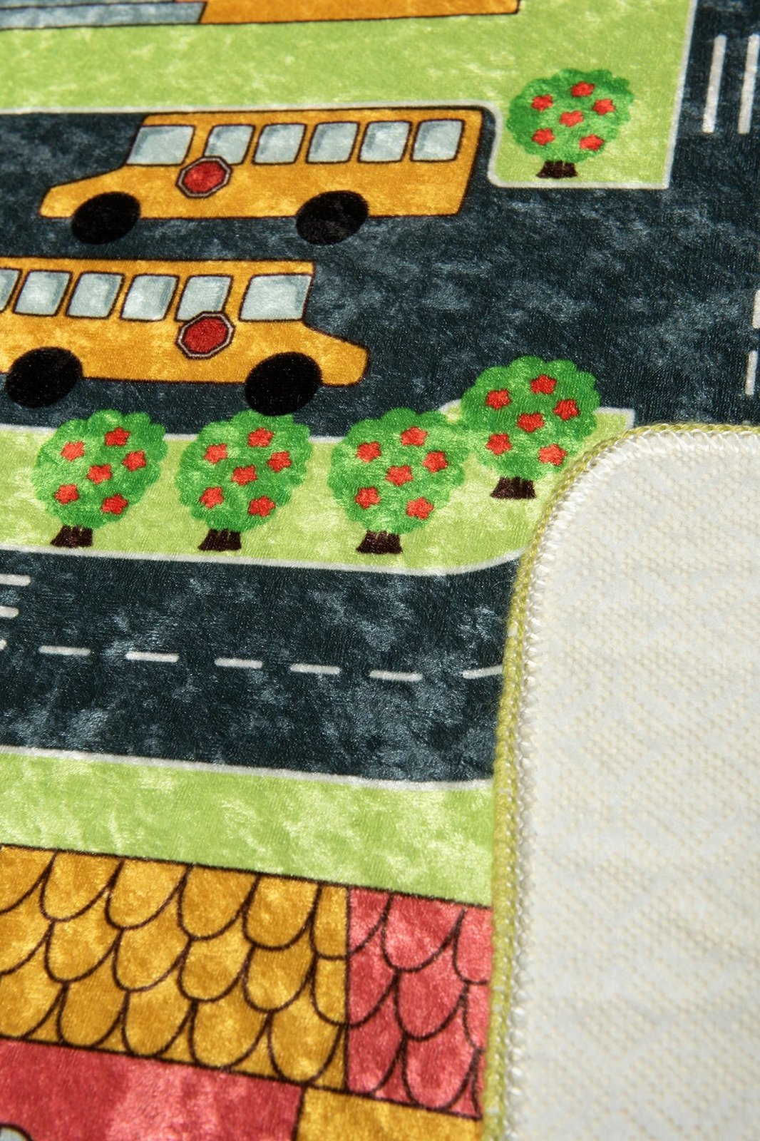 Qilim për fëmijë, Small Town, 100x160cm, shumëngjyrësh