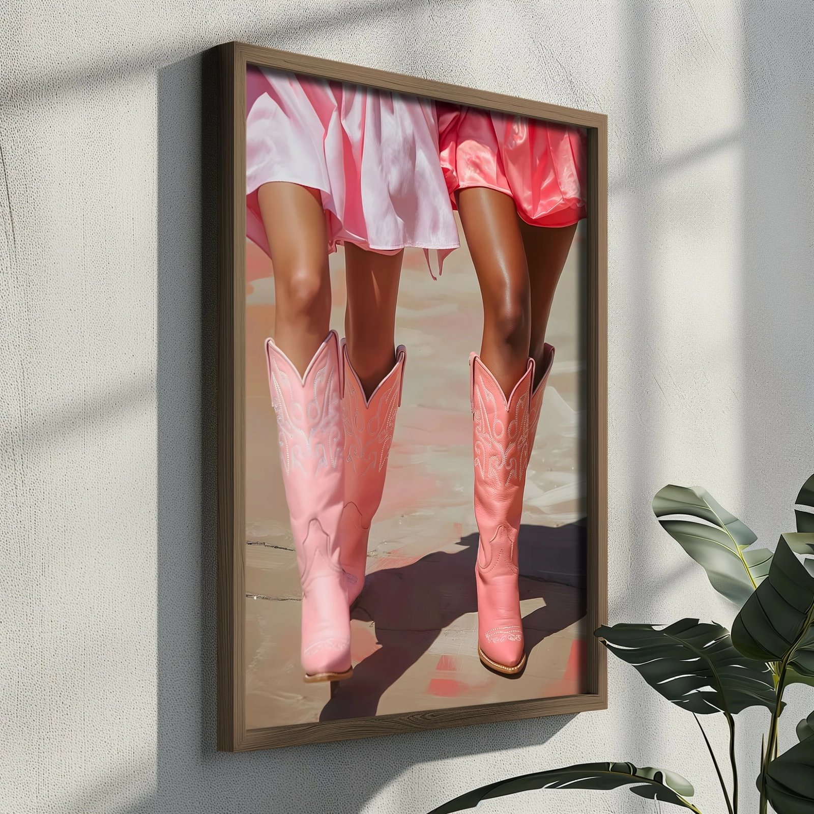 Pikturë dekorative me kornizë, MDF, shumëngjyrëshe, Wallity, GE082-L