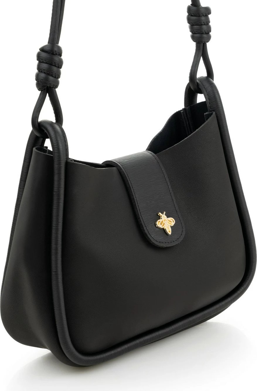 Çantë crossbody Lucky Bees, e zezë, 1261