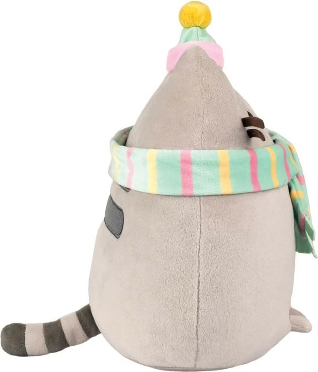 Lodër pelushi Pusheen Cozy Winter, Daffi, 23 cm, bezhë, shumëngjyrëshe
