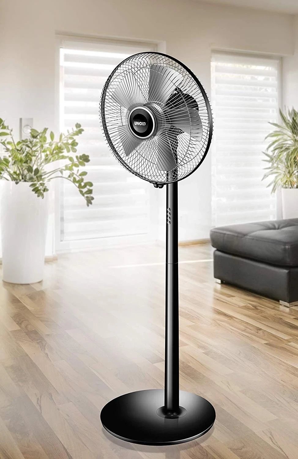 Ventilator Unold 86825, mekanik, ngjyrë e zezë