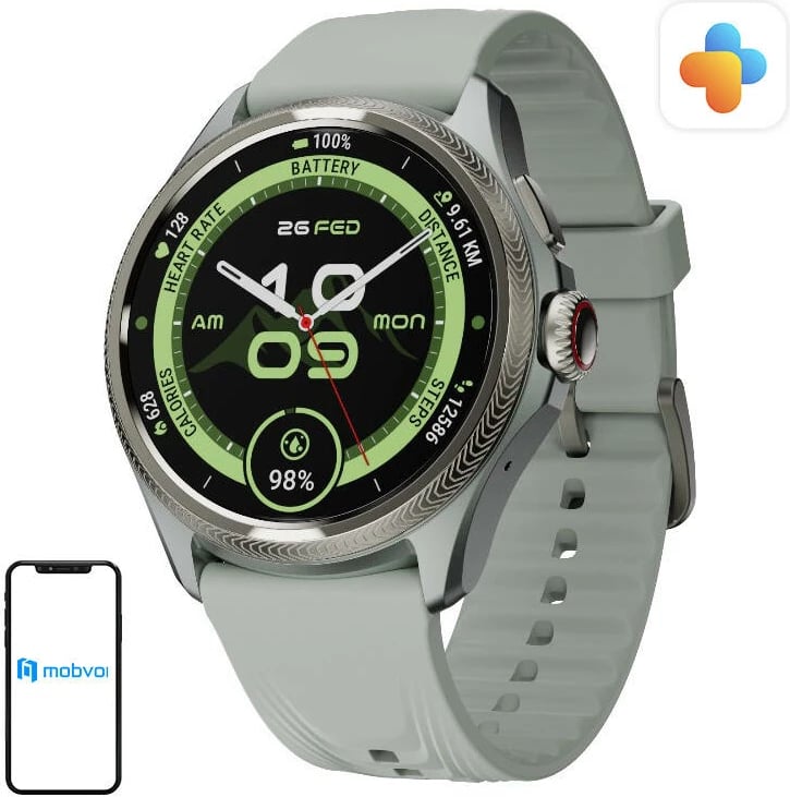 Smartwatch Mobvoi TicWatch Pro 5 Enduro, 1.43", 32GB, 2GB RAM, Gri